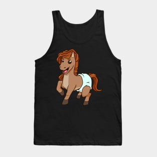 Kawaii Baby Horse Tank Top